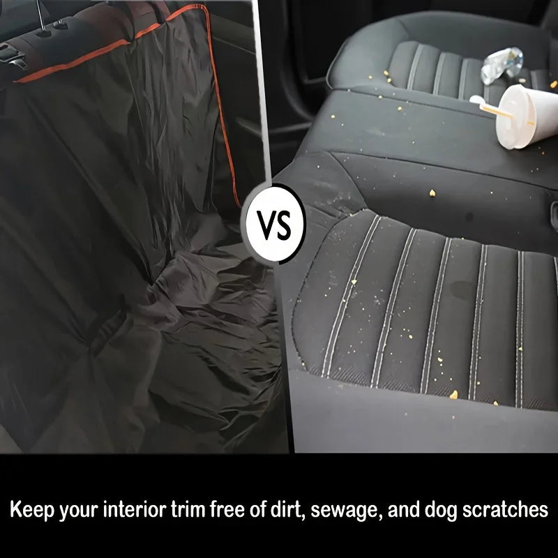 Premium Oxford Cloth Dog Car Seat Cover Durable Waterproof Scratchproof Pet Hammock Cushion Protector for Cars Trucks Suvs